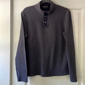 Michael Kors mens thermal knit shirt